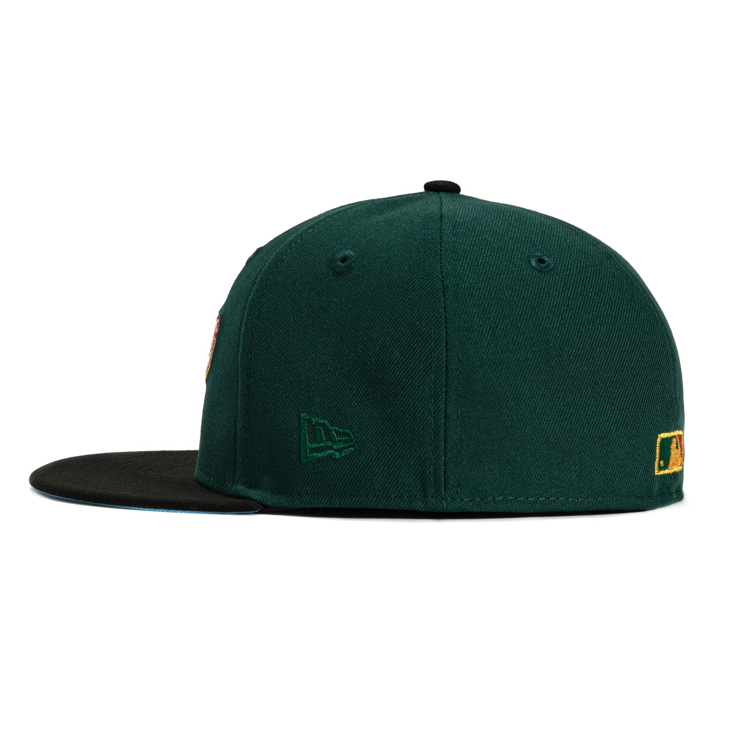 New Era 59Fifty San Francisco Giants 2007 All Star Game Patch Winter Forest Script Hat - Green & Black Baseball Cap for Men, Sports Fans & Collectors - Perfect for Baseball Games, Streetwear & Gift Giving