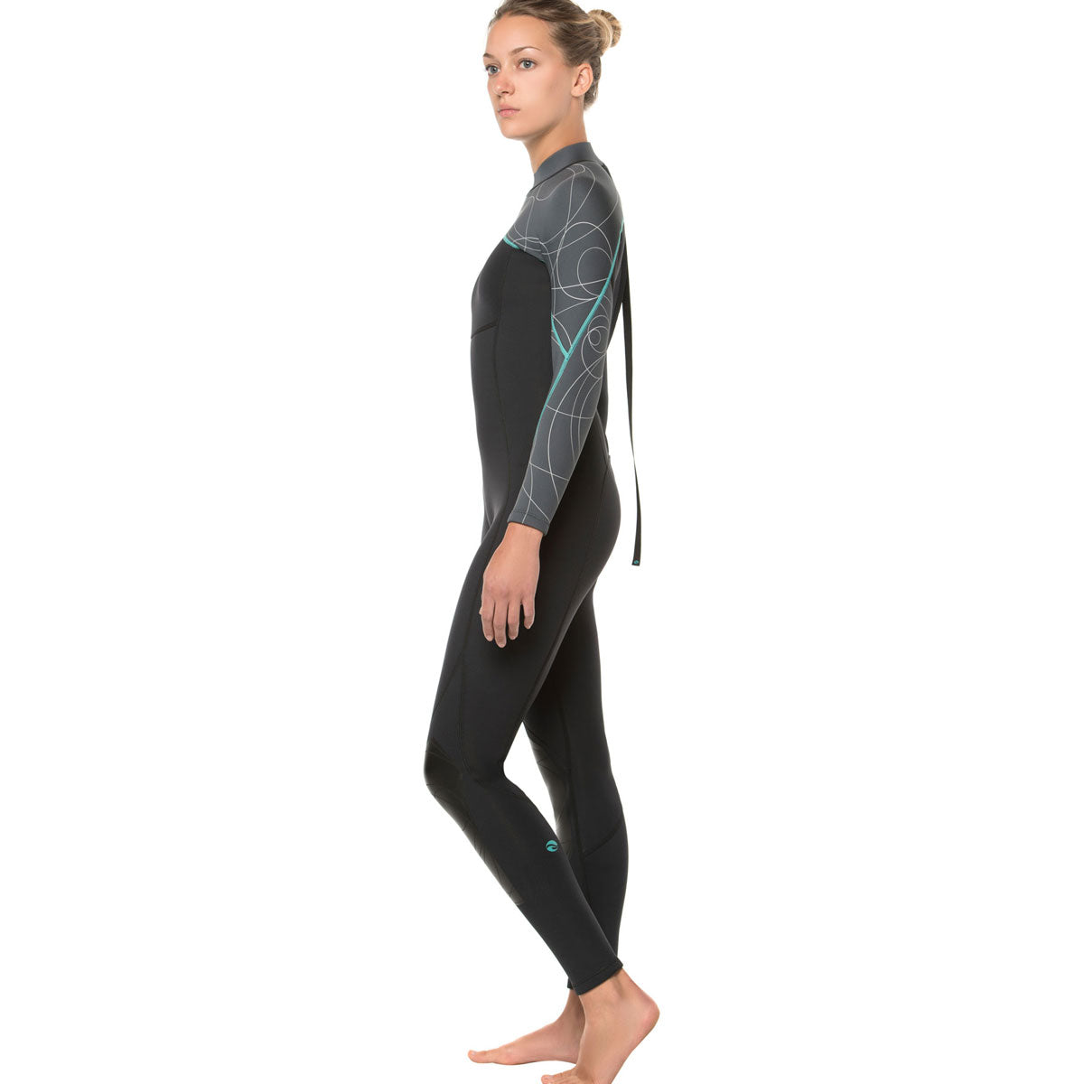 Bare Elate Full 3/2mm Wetsuit for Men & Women - Premium Neoprene Diving Suit for Surfing, Scuba Diving & Water Sports - Cold Water Protection Gear