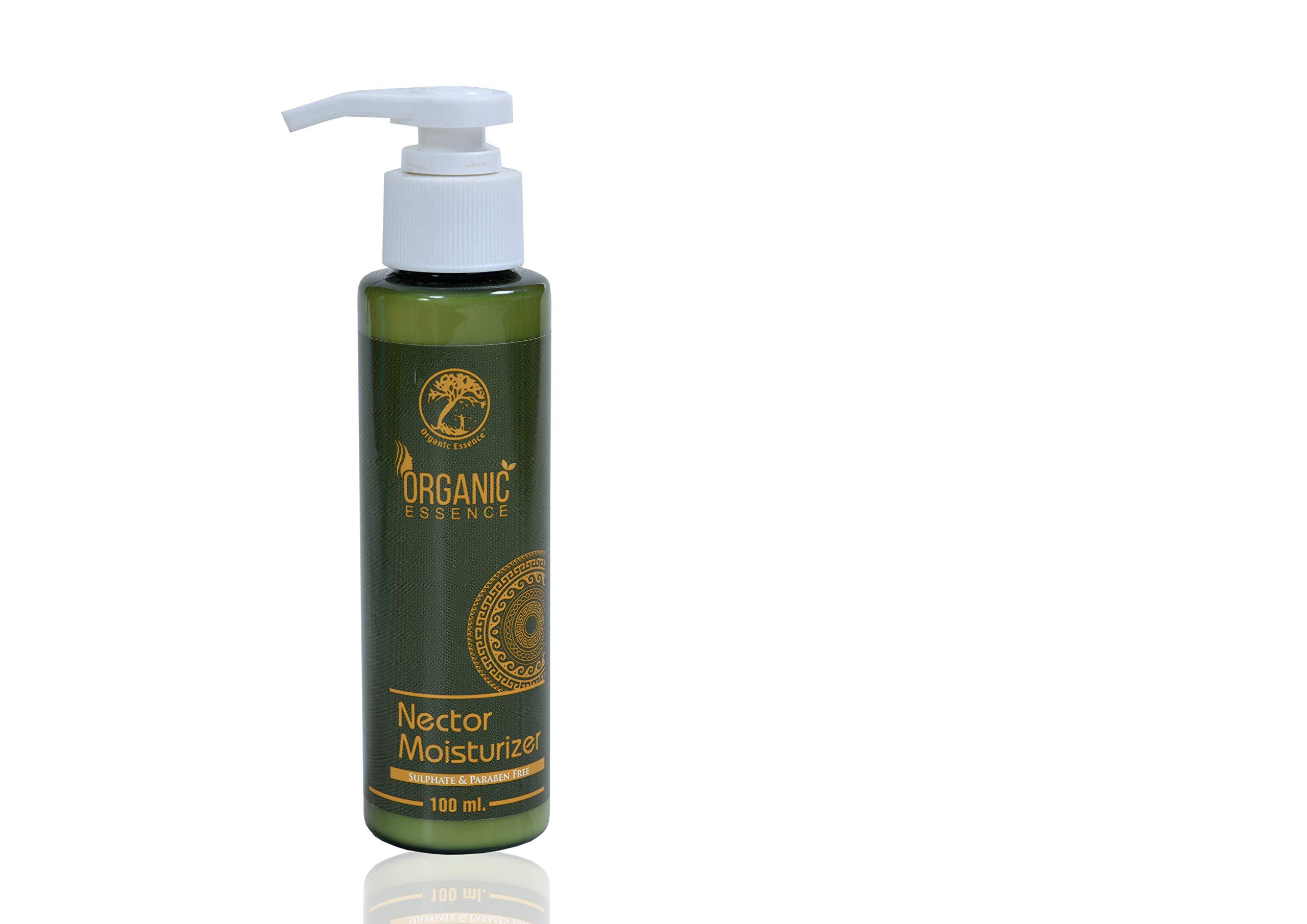 Organic Essence Oil-Free Soft Crème Nectar - Lightweight 24H Moisture Lock Face Cream - 100ml Sulfate & Paraben Free - Hydrating for Dry & Sensitive Skin - Day & Night Use