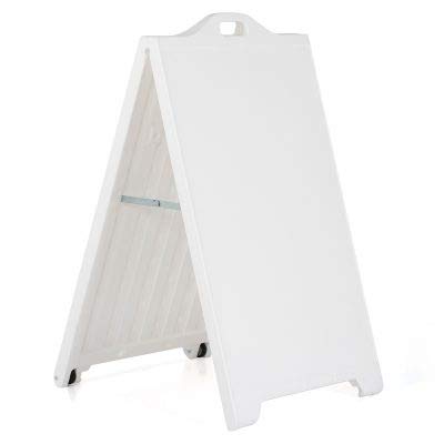24x36 Inch Weatherproof A-Frame Sidewalk Sign | Double-Sided Portable Folding Advertising Board | Includes 12 Well Nuts | Perfect for Storefronts, Restaurants & Outdoor Events
