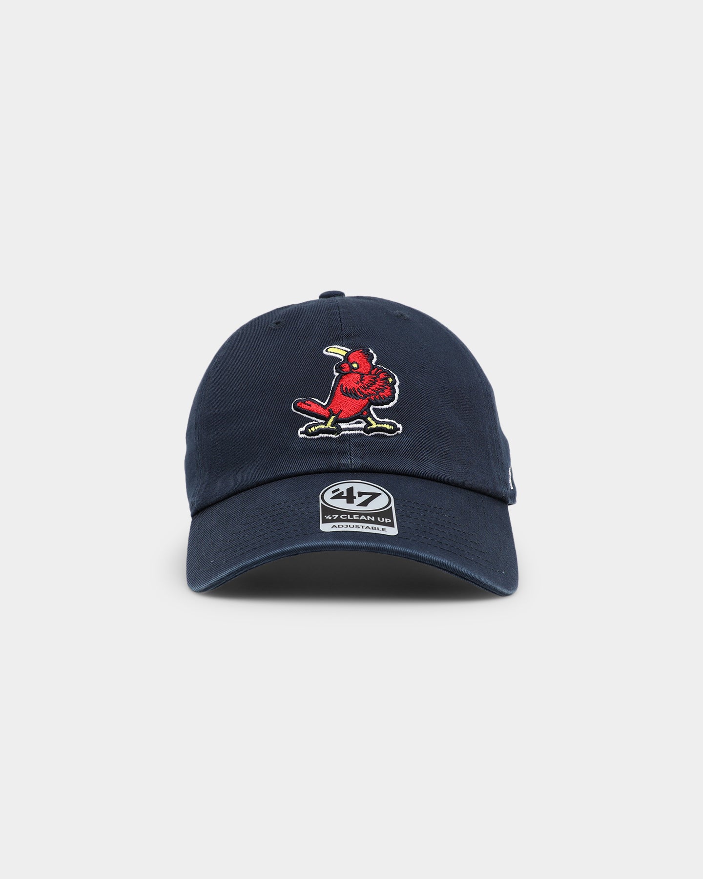 47 Brand St. Louis Cardinals Cooperstown Strapback Navy Baseball Cap - Adjustable Snapback Hat for MLB Fans, Sports Enthusiasts & Casual Wear