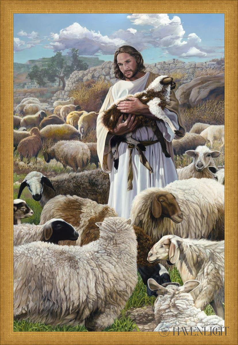 Finding The One By Liz Lemon Swindle - Inspirational Christian Art Print for Home, Office & Gift Giving - Perfect for Weddings, Anniversaries & Spiritual Decor
