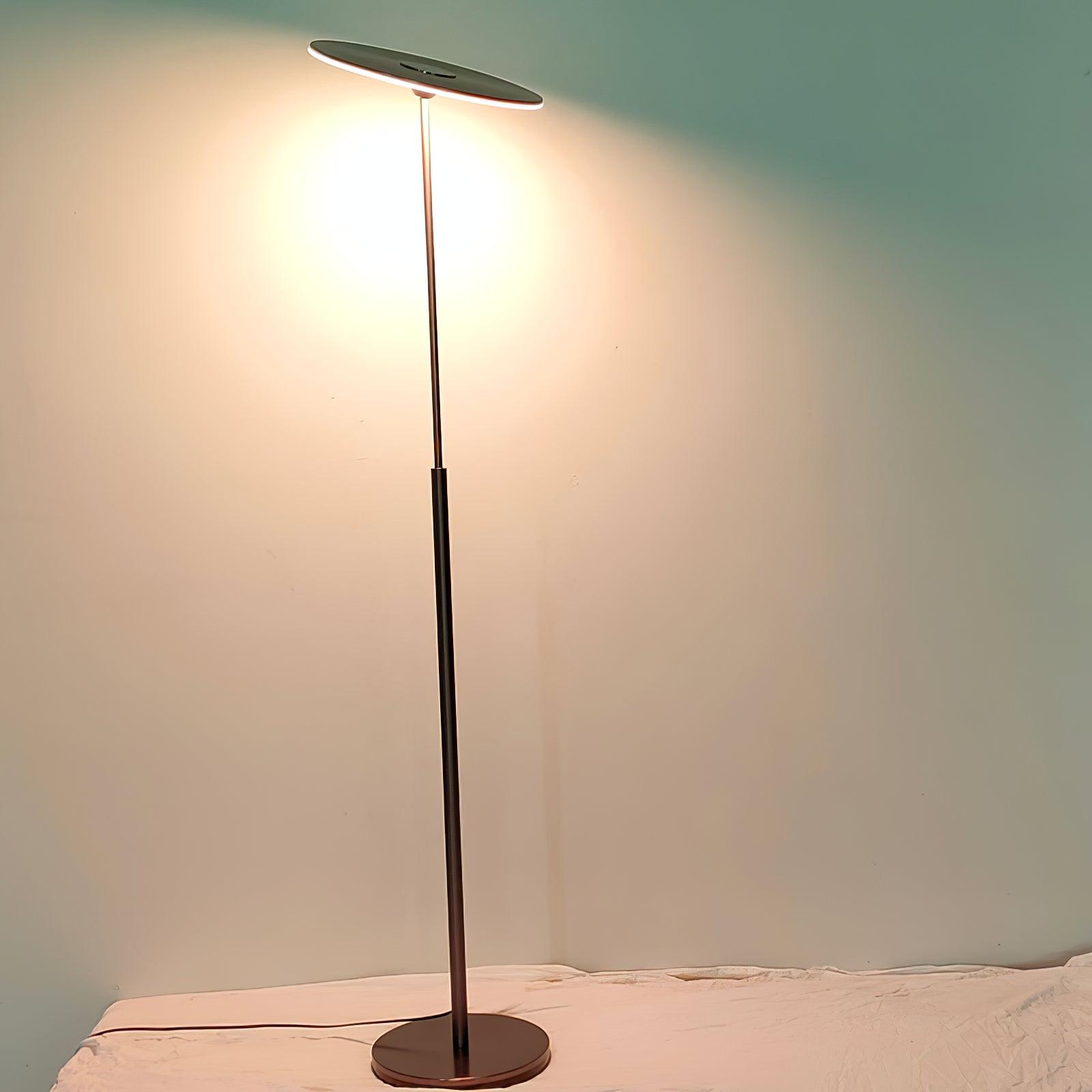 Ambra Modern LED Floor Lamp with Adjustable Brightness - Perfect for Living Room, Bedroom, and Office Lighting
