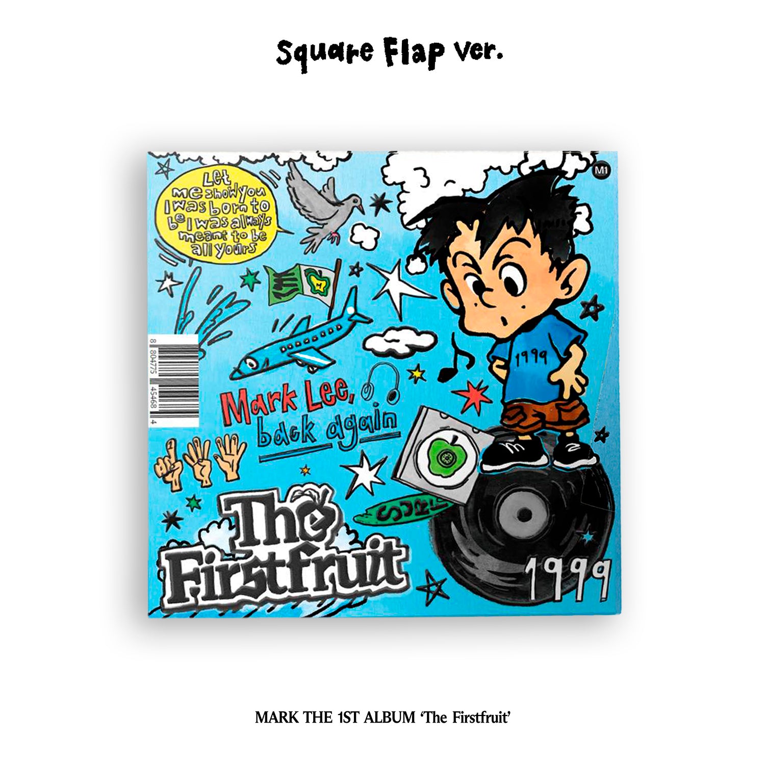 MARK 1ST ALBUM 'THE FIRSTFRUIT' (SQUARE FLAP) - Limited Edition K-Pop Album for Collectors - Perfect for K-Pop Fans, Gift Giving & Music Collections