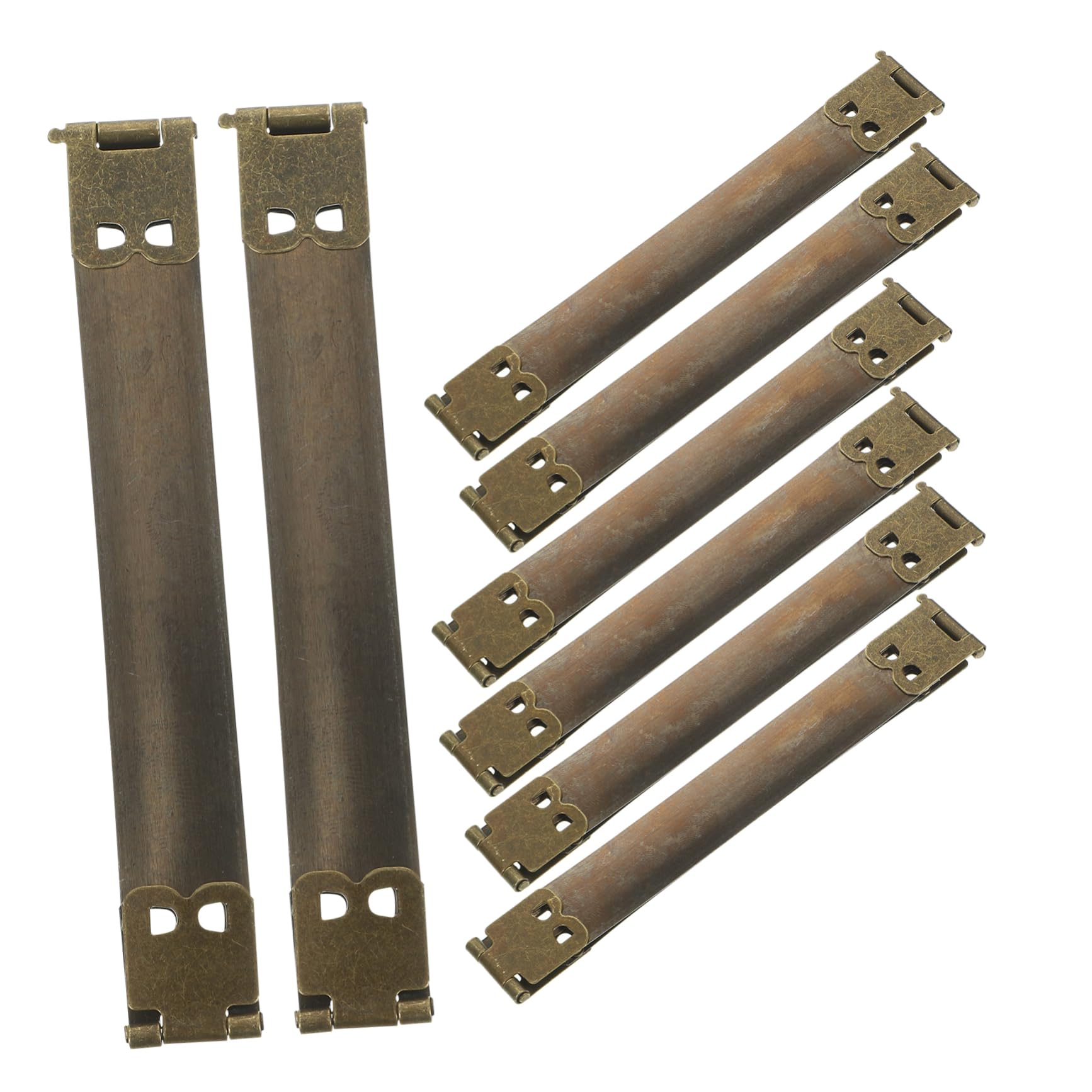 EXCEART 20pcs Shrapnel Bars Purse DIY Internal Flex Frame - Spring Hinge Bag Frame, Kiss Lock Purse Frame, Elastic Replacement for Wallets & Iron Bag Making - Perfect for Handmade Purses, Clutches, and DIY Craft Projects