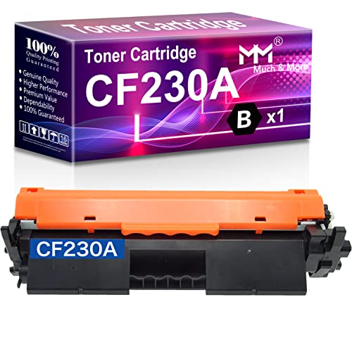 HP 30A CF230A Toner Cartridge Replacement for M203dn M227fdw Printers - 1-Pack Black for Office Use