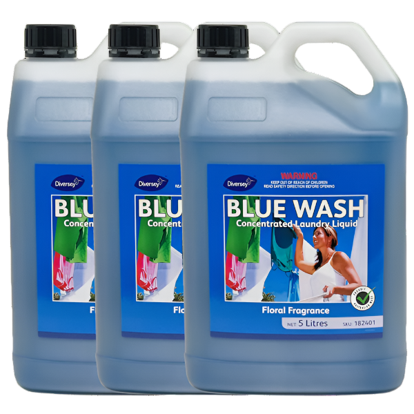 Tasman Chemicals Blue Wash Laundry Liquid - Biodegradable & Eco-Friendly Detergent for Clothes | Perfect for Sensitive Skin & Sustainable Laundry Care