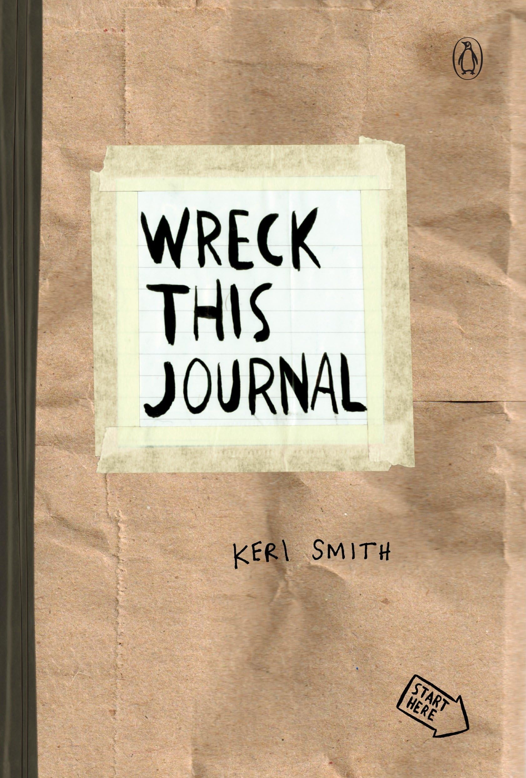 Wreck This Journal (Paper Bag) Expanded Edition - Creative Destruction Notebook for Stress Relief, Art Therapy & Fun DIY Projects - Perfect for Teens & Adults