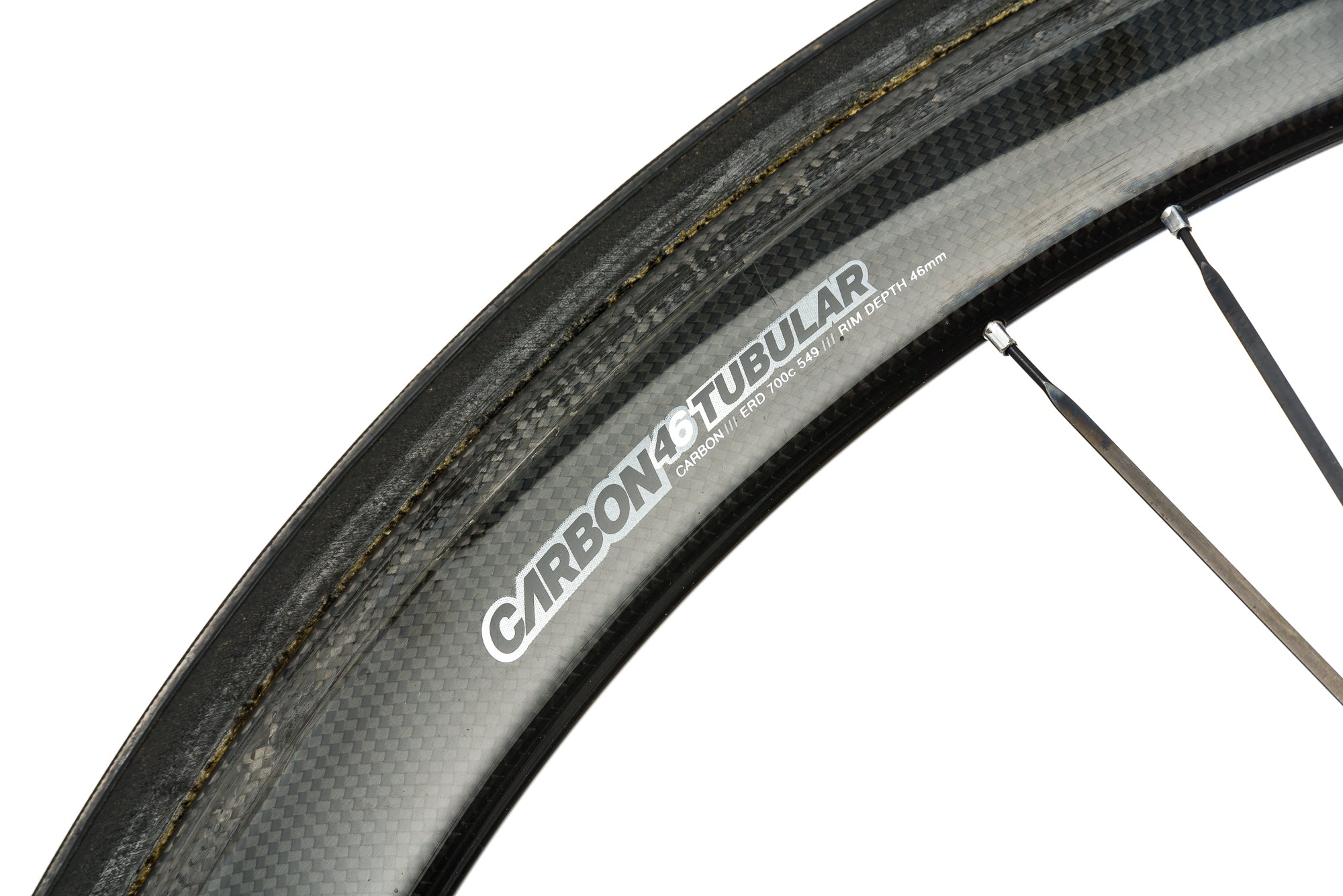 American Classic 46 Carbon Tubular 700c Wheelset - Lightweight Aero Road Bike Wheels for Racing & Performance Cycling | Perfect for Triathlons, Time Trials & Competitive Road Riding