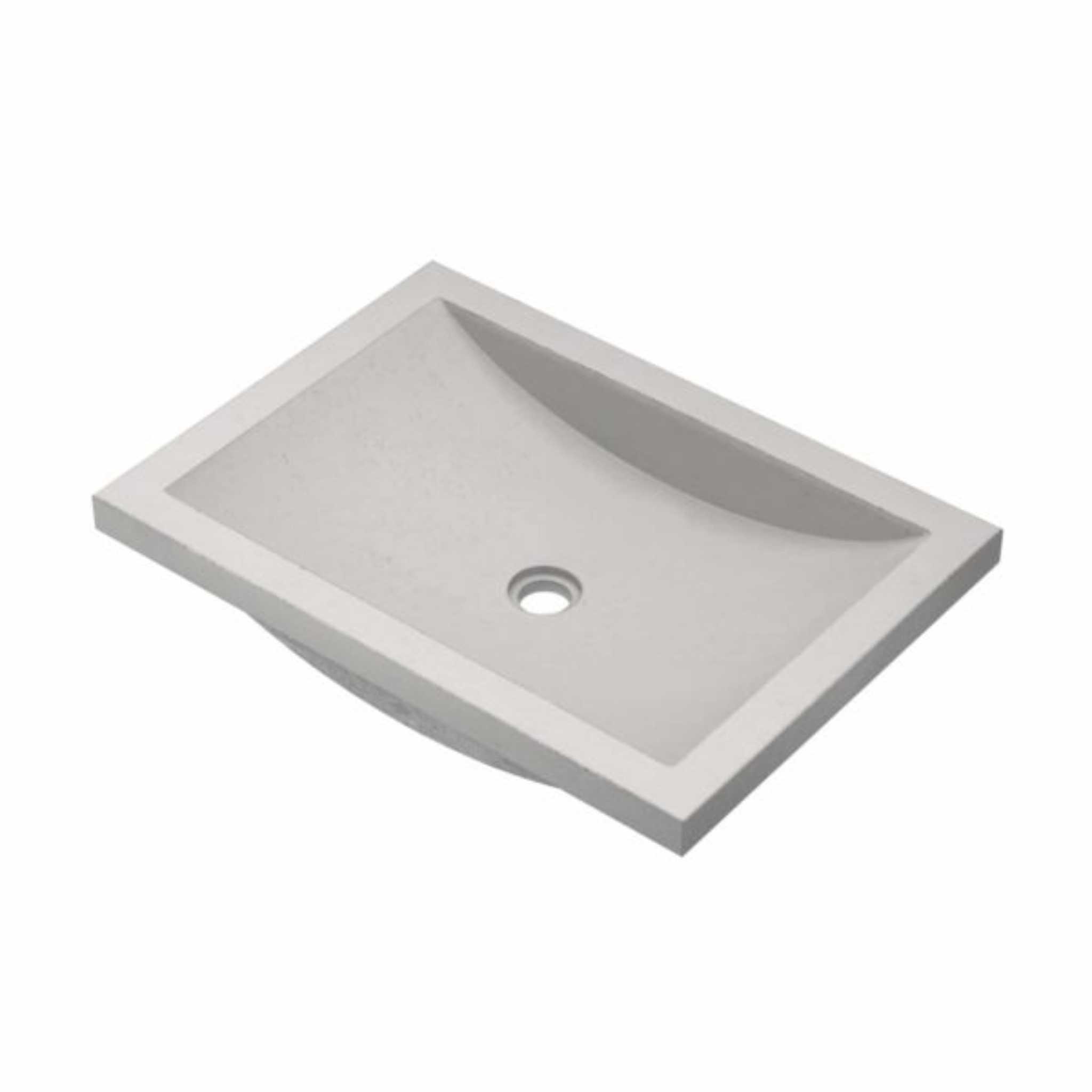 Native Trails 21 Inch Cabrillo NativeStone Undermount Bathroom Sink - Ceramic Vanity Sink for Modern Bathroom Remodel, Powder Room & Master Bath Installation