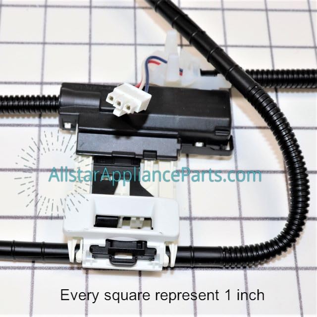 Original Whirlpool W11176112 Washing Machine Door Latch Replacement Part - Compatible with Various Models - Perfect for DIY Home Appliance Repair & Maintenance