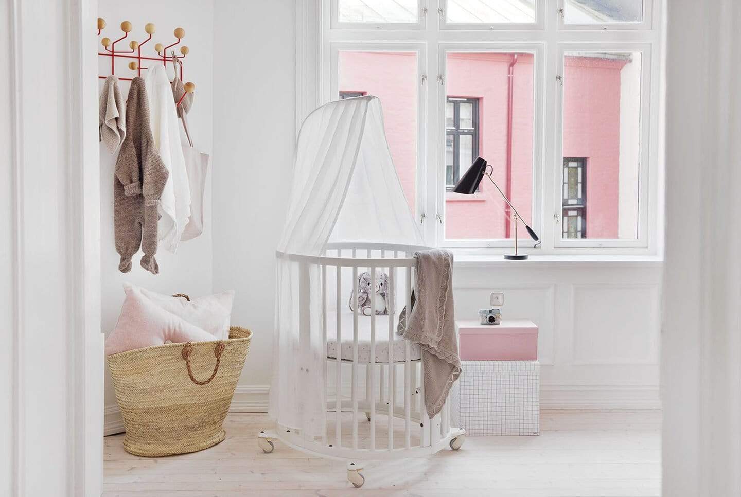 Stokke Sleepi Canopy by Pehr - Premium Baby Crib Canopy for Stokke Sleepi Crib - Soft & Breathable Nursery Decor for Newborns - Perfect for Nursery, Bedroom & Travel Use