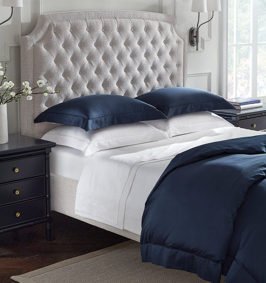 Premium Giotto Flat Sheet Set - Soft & Breathable 100% Cotton Bed Sheets - Perfect for Home, Hotel, and Airbnb Use