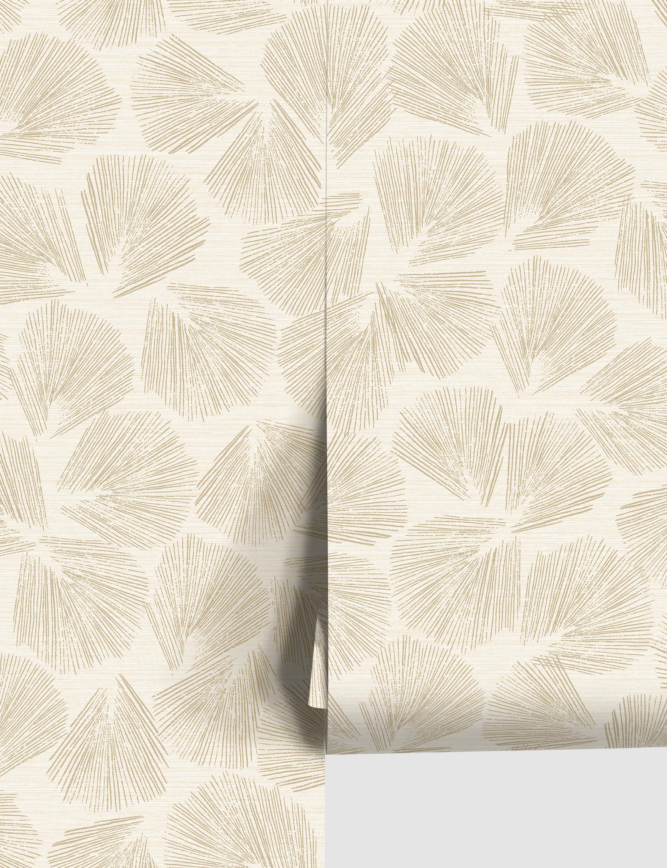 Elora Leaf Wallpaper by Christiane Lemieux - Botanical Peel & Stick Wallpaper for Bedroom, Living Room & Nursery - Self-Adhesive Removable Wall Decor