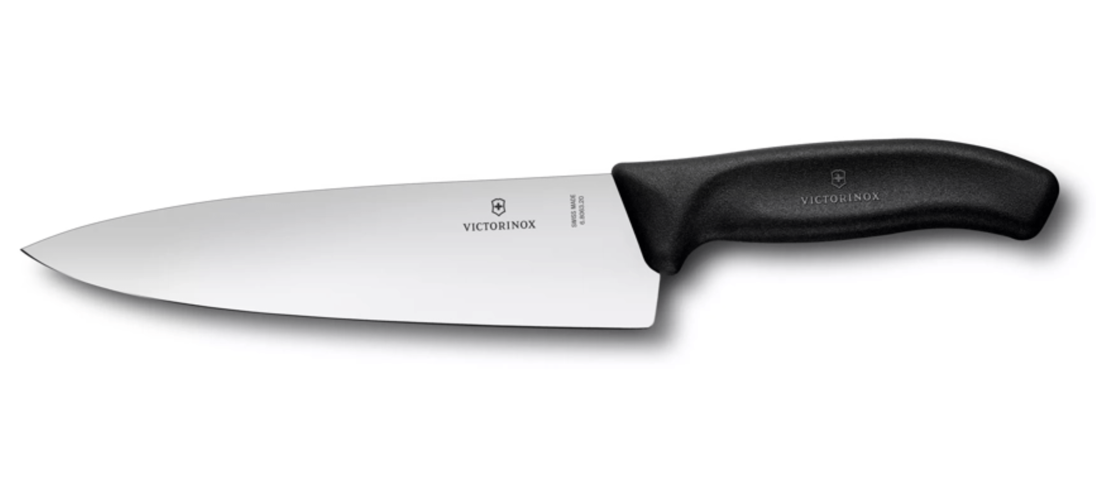 Victorinox Swiss Classic 8-Inch Chef Knife - High Carbon Stainless Steel Kitchen Knife for Professional Chefs & Home Cooking - Perfect for Slicing, Dicing & Chopping Vegetables, Meat & Herbs