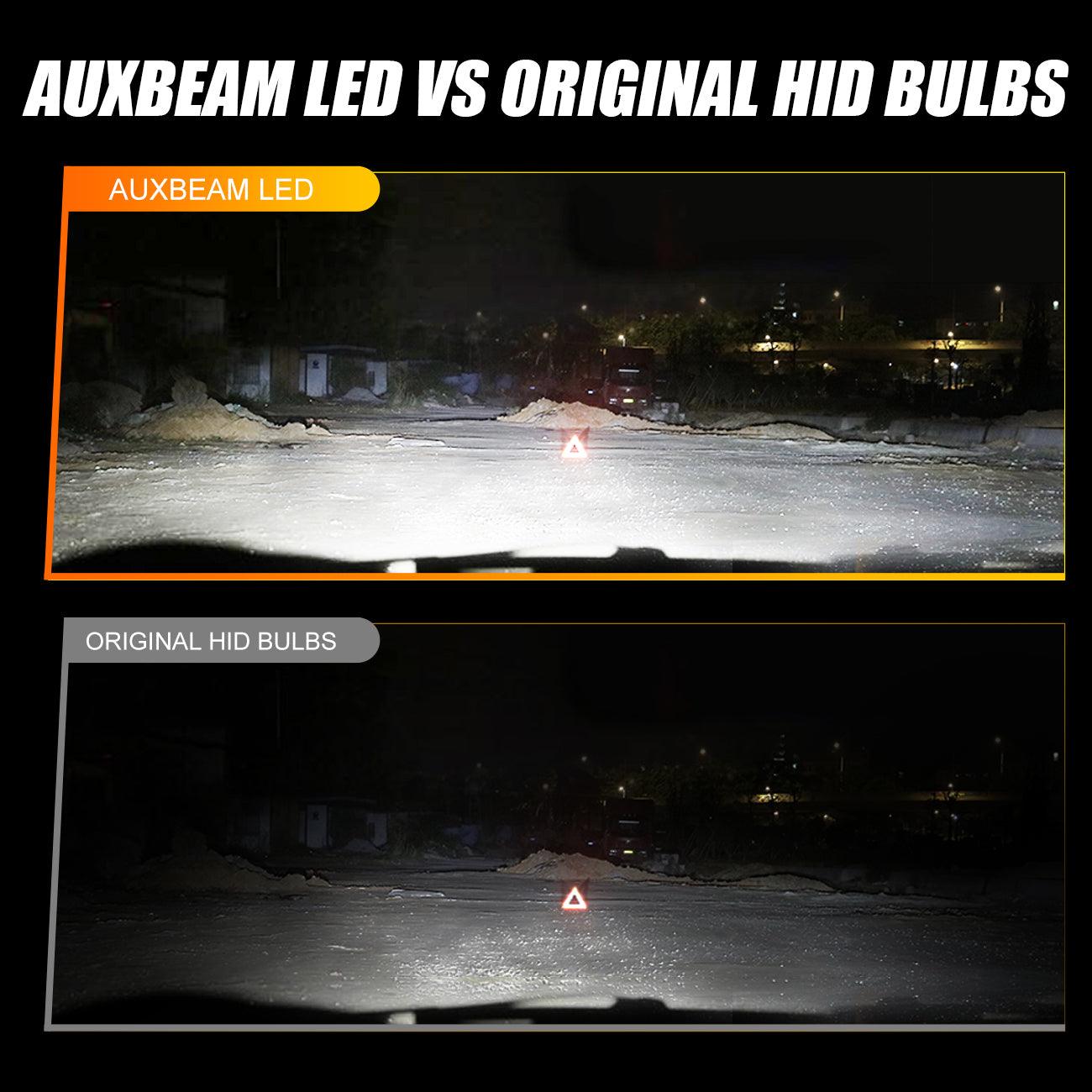 2001-2009 Mercedes Benz CL600 HID LED Headlight Bulbs - High & Low Beam Conversion Kit | Improved Night Visibility for City & Highway Driving