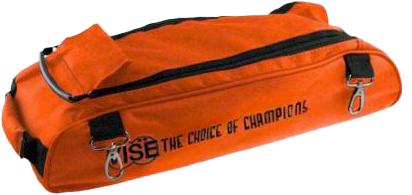 Vise Attachable Shoe Bag - Durable 3-Ball Tote for Golf Shoes & Sports Gear - Orange Storage Organizer for Golf Clubs, Tennis & Gym Equipment