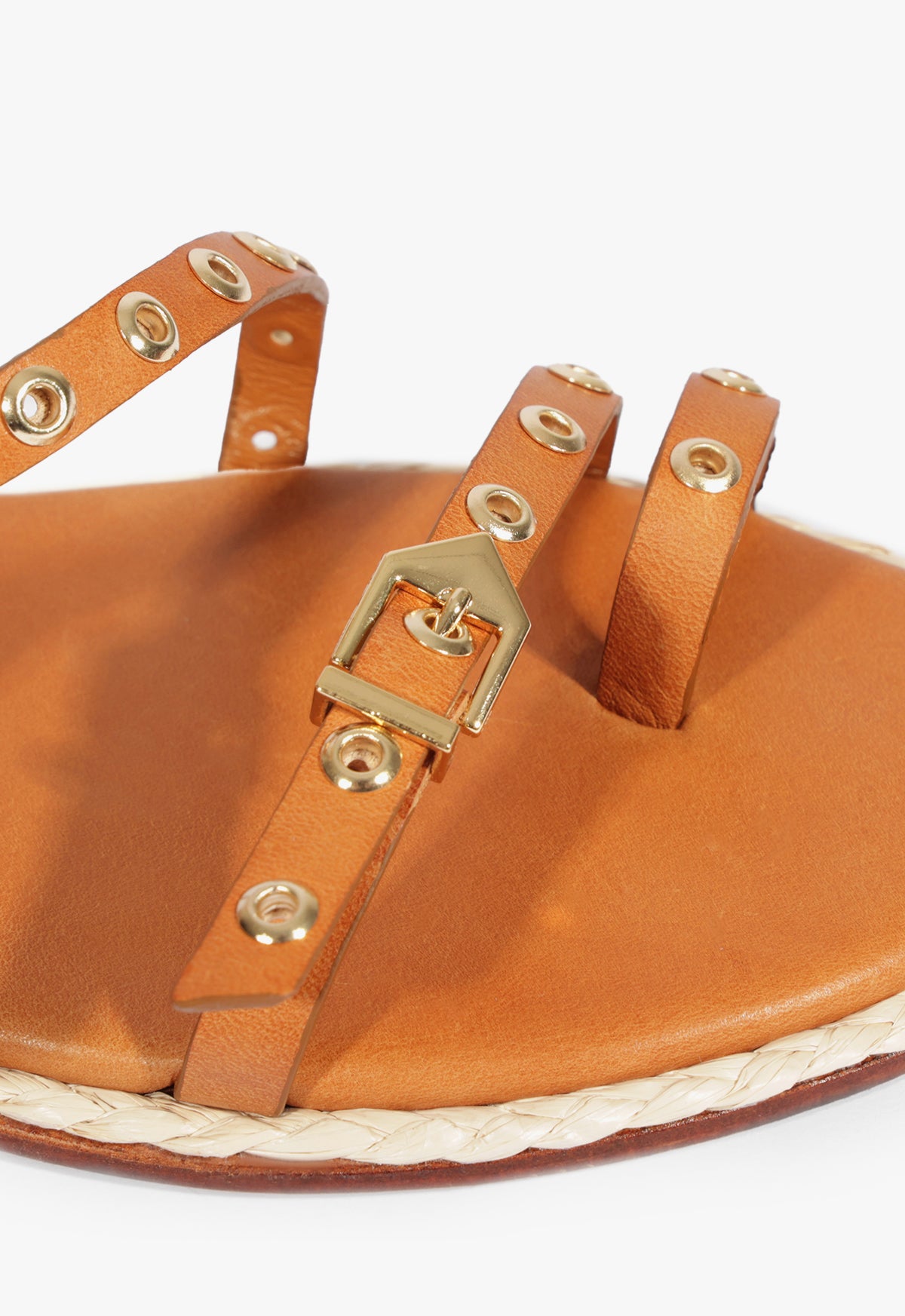 Annette Brown Leather Sandals for Women - Comfortable Strappy Summer Sandals with Cushioned Footbed | Perfect for Beach, Vacation & Casual Outings