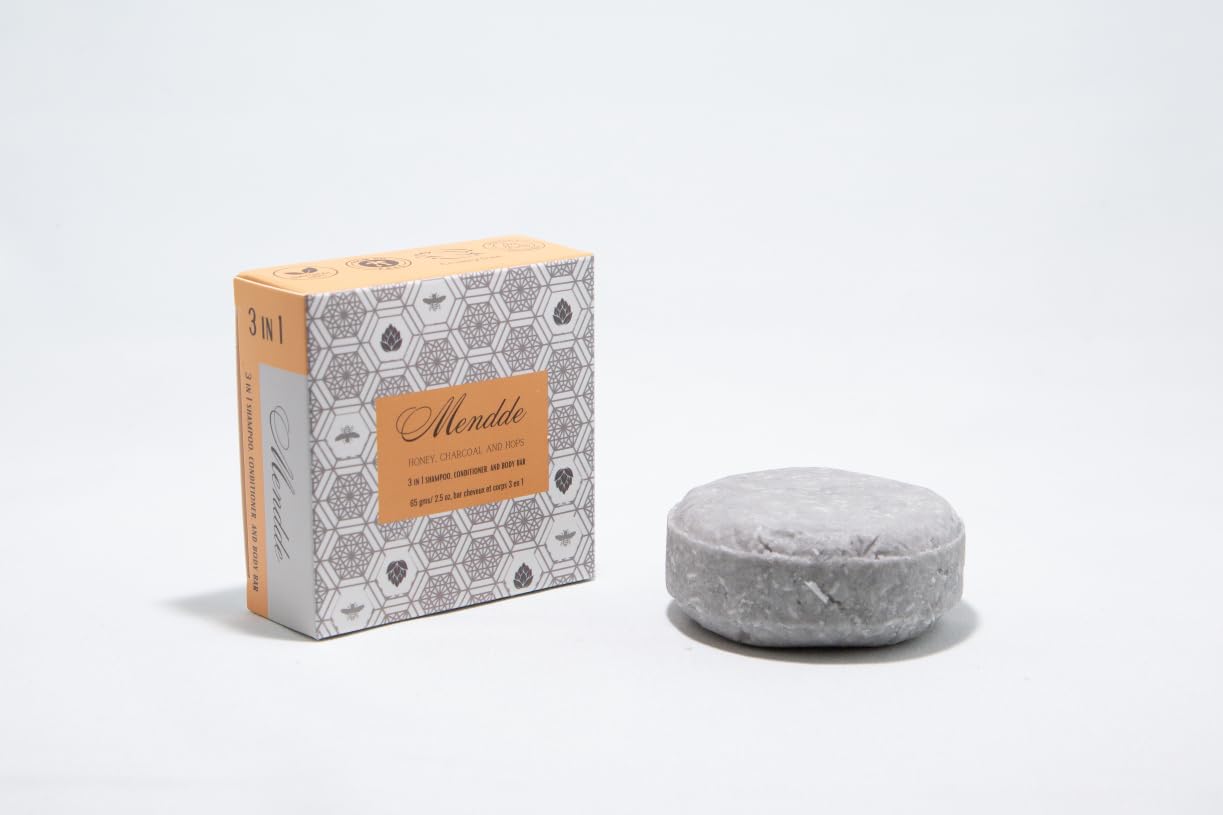 3-in-1 Shampoo, Conditioner & Body Wash Bar - All Natural Hair & Skin Cleanser for Travel, Camping & Zero Waste Lifestyle