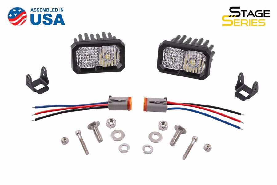 Diode Dynamics Pro Standard Combo ABL LED Headlights - High Performance Pair for Cars & Trucks - Perfect for Night Driving & Off-Road Adventures