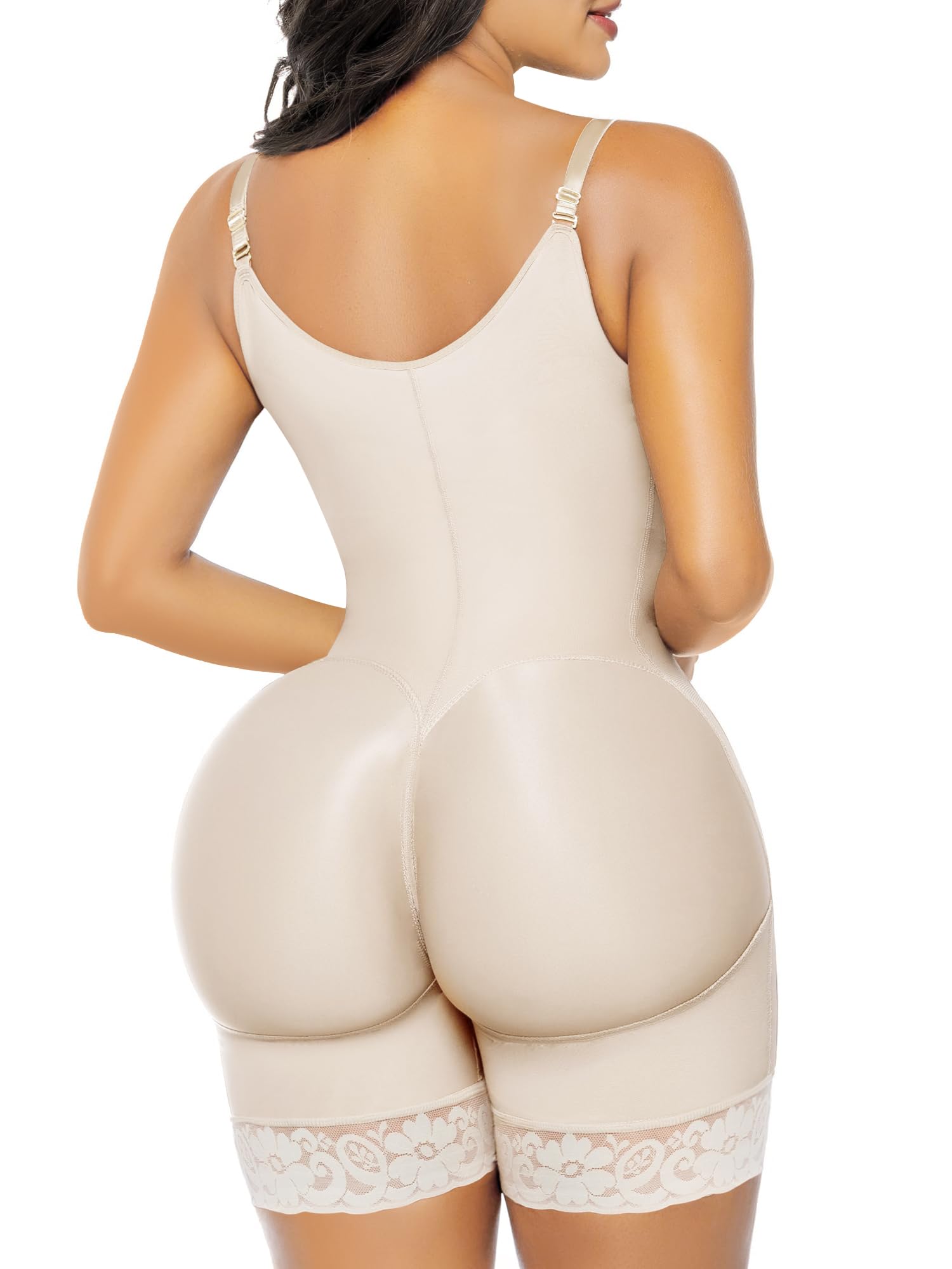 YIANNA Colombian Shapewear for Women - Postpartum Tummy Control Body Shaper, Butt Lifter Bodysuit - Slimming Underwear for Everyday Wear & Special Occasions