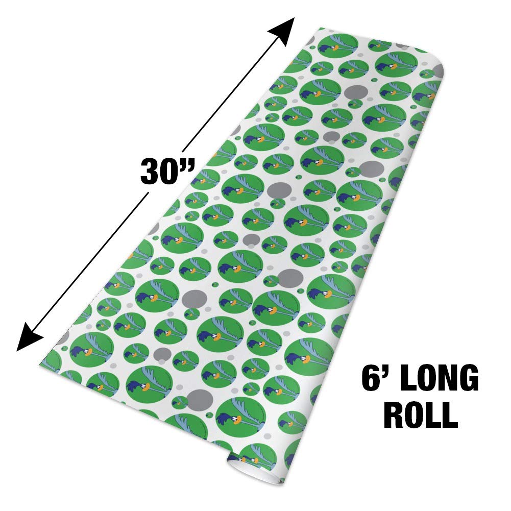 Looney Tunes Road Runner Gift Wrap Wrapping Paper Roll - 15