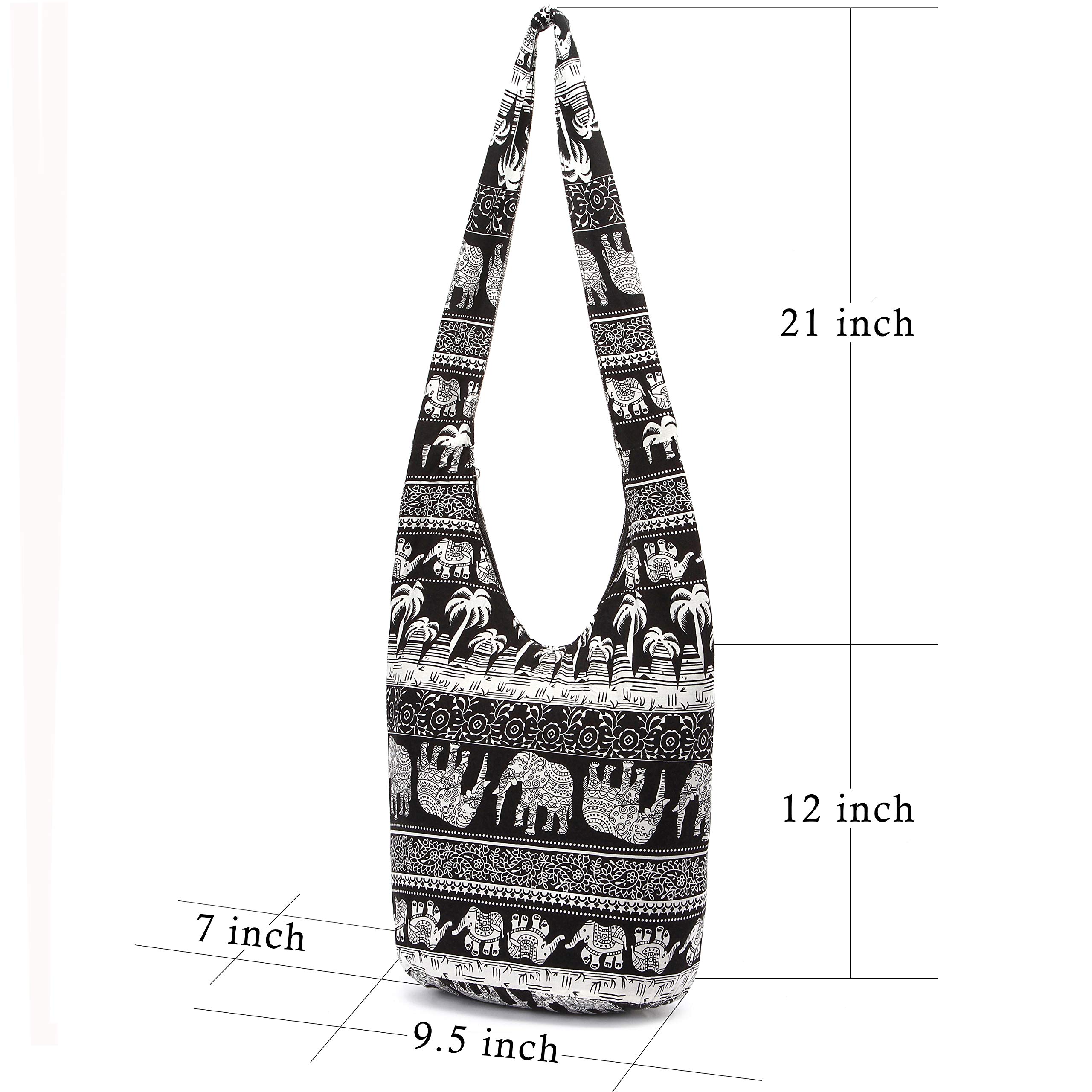 Stylish Women's Canvas Shoulder Handbags - Bohemian Animal Print Crossbody Bags for Everyday Use | Perfect for Work, Travel & Casual Outings