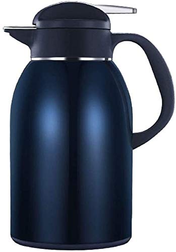 ZCRR 1800ml Stainless Steel Vacuum Insulated Water Bottle - Large Capacity Thermos for Coffee, Tea & Hot Drinks - Perfect for Office, Home & Travel (Blue)