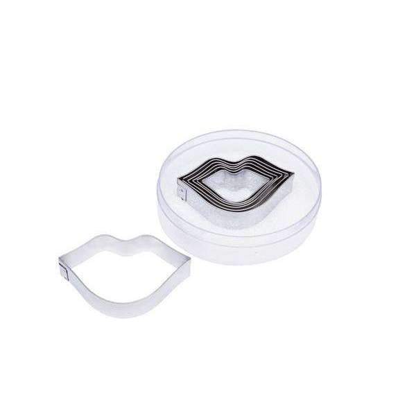 Premium Stainless Steel Cutters Set for Plain Lips - Perfect for DIY Crafts, Jewelry Making & Nail Art