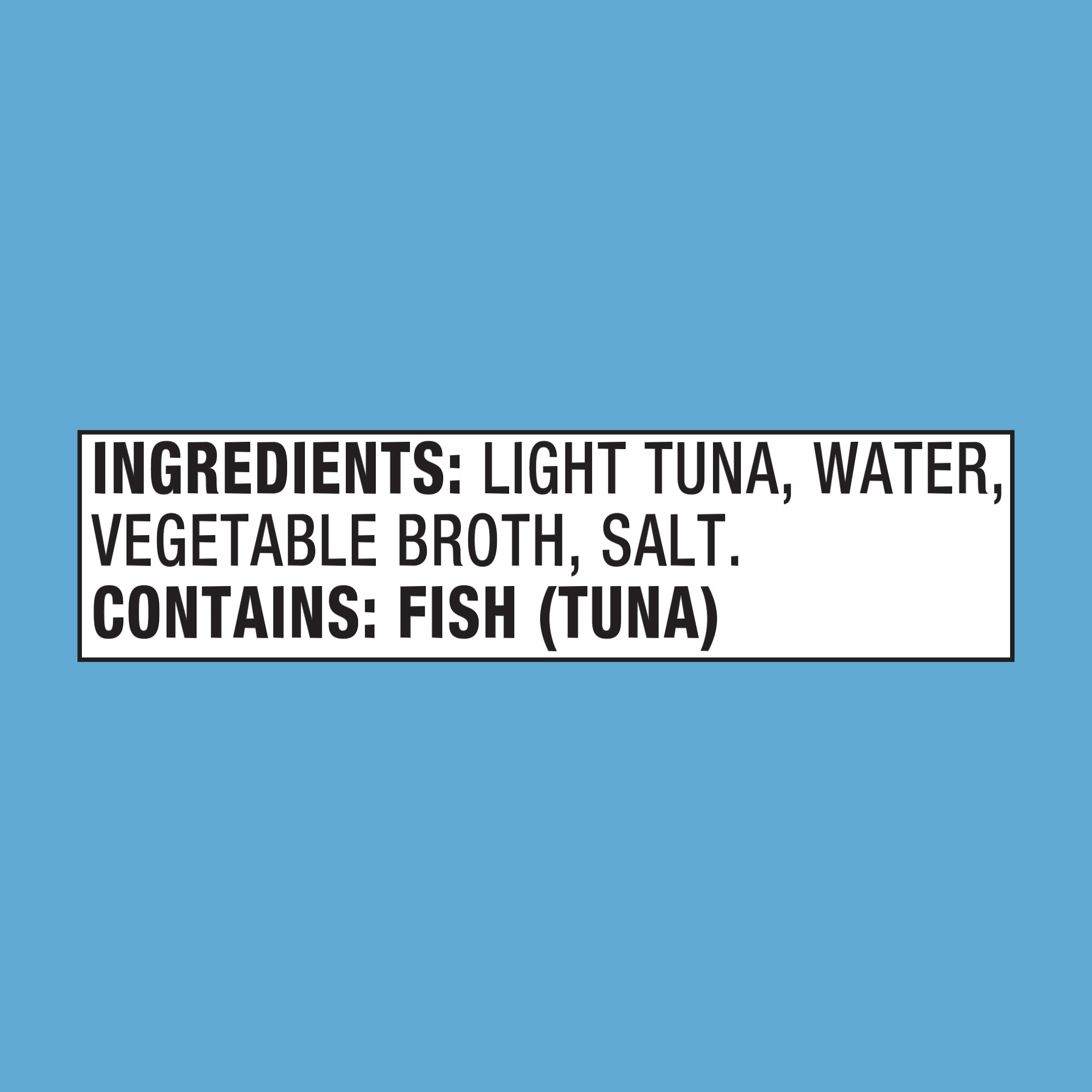 StarKist Chunk Light Tuna in Water, 5 oz (4 Pack) - Wild Caught, Gluten Free Canned Tuna Fish | High Protein (20g), Low Calorie (90) | Ready to Eat for Salads, Keto Diet, Sandwiches & Healthy Snacks | Perfect for Lunch Boxes, Camping & Emergency Food Supply
