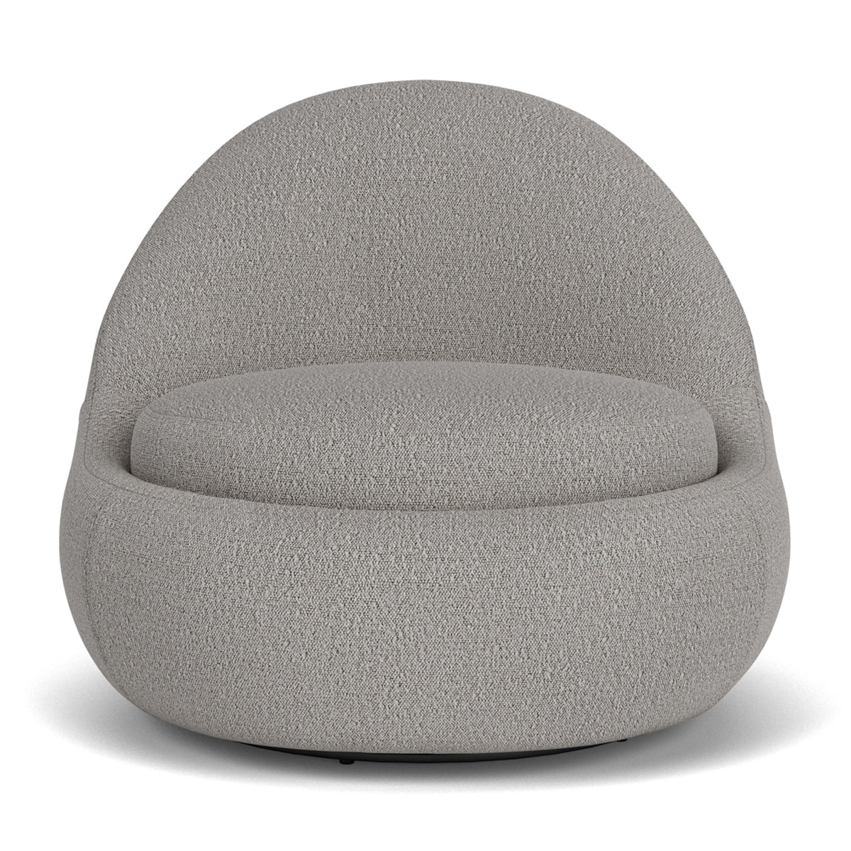 Babette Boucle Swivel Armchair - Modern Velvet Upholstered Accent Chair with 360° Rotation for Living Room, Bedroom, or Office