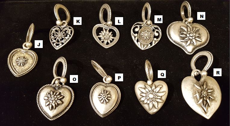 Handmade Pewter Alpine Scarf Christmas Ornaments - Perfect for Holiday Tree Decorations, Gift Giving & Winter Home Decor