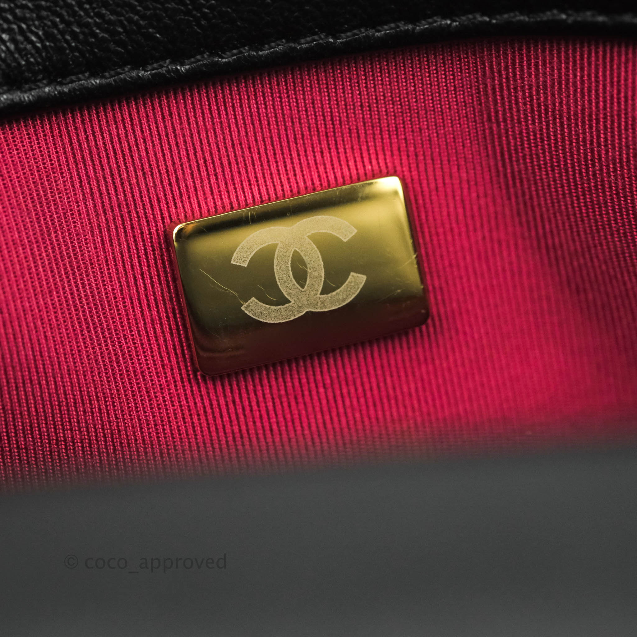 Chanel 19 Small Handbag Black Lambskin Leather with Mixed Metal Hardware - Luxury Crossbody Bag for Women, Perfect for Date Night & Evening Events
