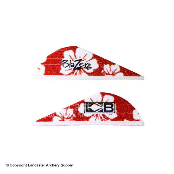 Bohning True Color Blazer Vanes - High Visibility Archery Fletching for Outdoor Hunting & Target Practice