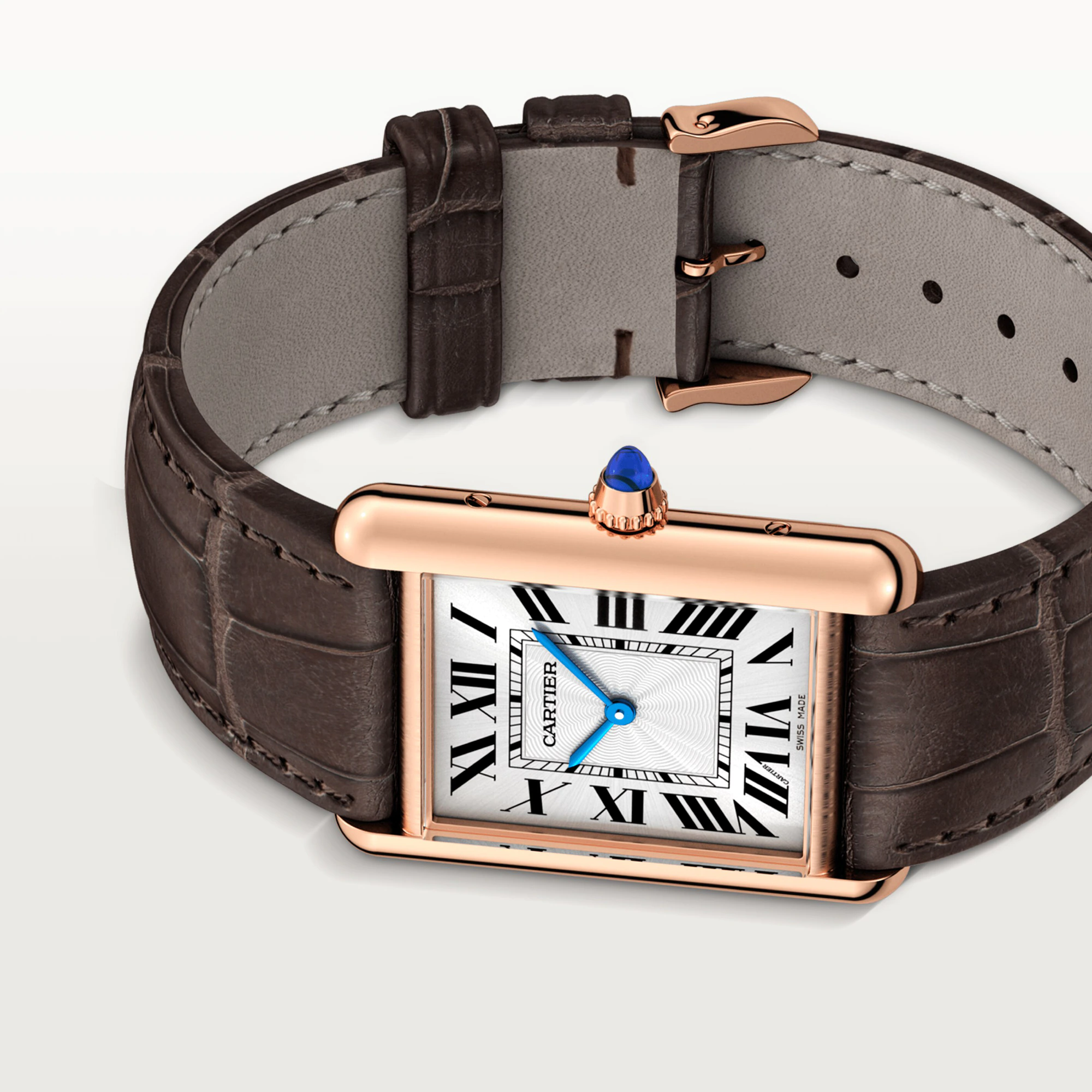 Cartier Tank Louis 18K Rose Gold Luxury Watch for Men - Elegant Dress Watch for Formal Events & Business Occasions
