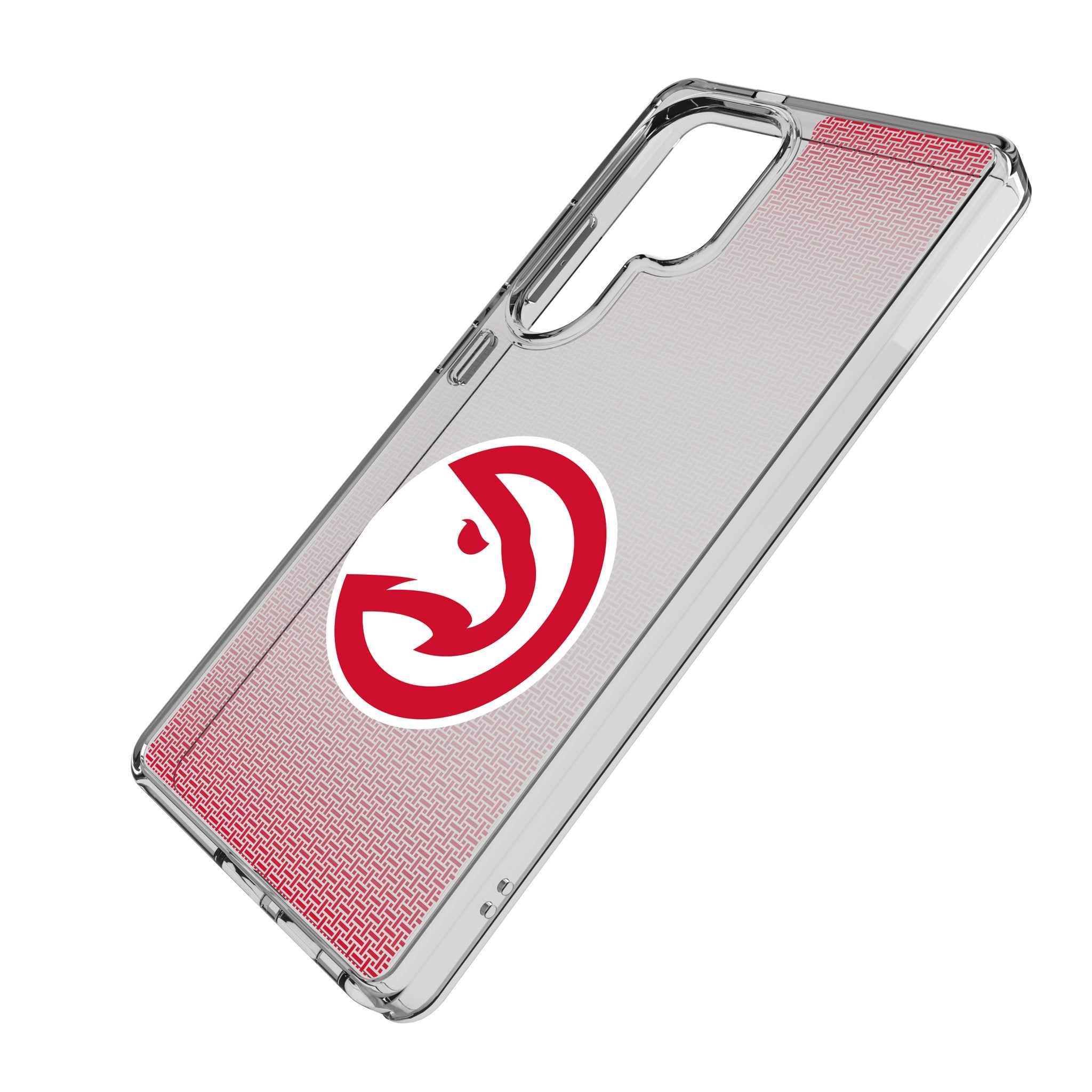 Atlanta Hawks Clear Linen Phone Case for Samsung Galaxy S21 S20 S10 - Durable Protective Cover for Basketball Fans - Perfect for Games, Travel & Everyday Use