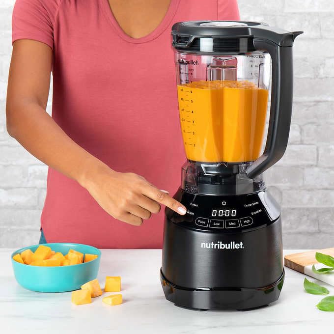 Nutribullet Digital Smart Touch 1500W High-Speed Blender with Single-Serve Cups - Large Capacity for Smoothies, Protein Shakes & Meal Prep - Perfect for Kitchen, Gym & Healthy Lifestyle