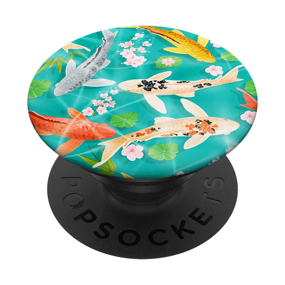 Japanese Cherry Blossom PopSockets PopGrip - Swappable Phone Grip for iPhone, Samsung & Tablets - Perfect for Travel, Work & Everyday Use