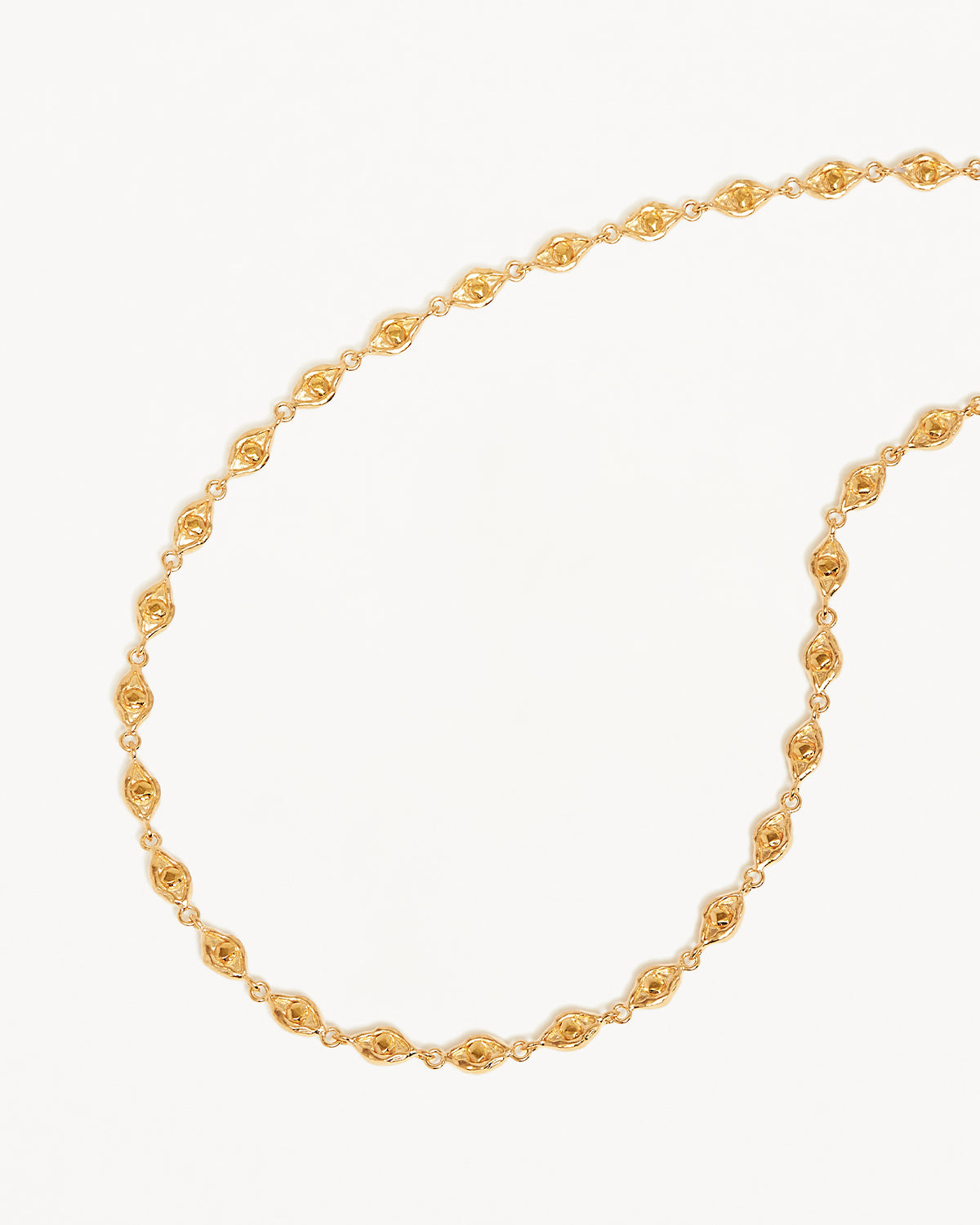 18K Gold Vermeil Lucky Eyes Choker Necklace - Elegant Dainty Evil Eye Protection Jewelry for Women, Perfect for Everyday Wear, Gifts & Special Occasions
