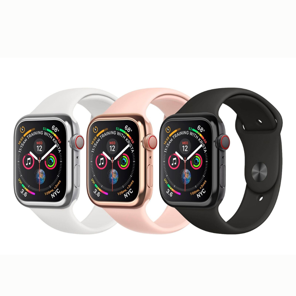 Refurbished Apple Watch Series 4 44mm GPS Smartwatch - Fitness Tracker, Heart Rate Monitor & Water Resistant for Running, Swimming & Daily Use