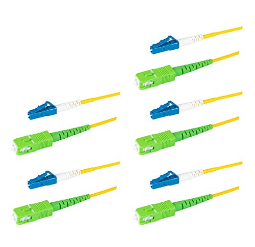 SC/APC to LC/UPC - 5 Pack