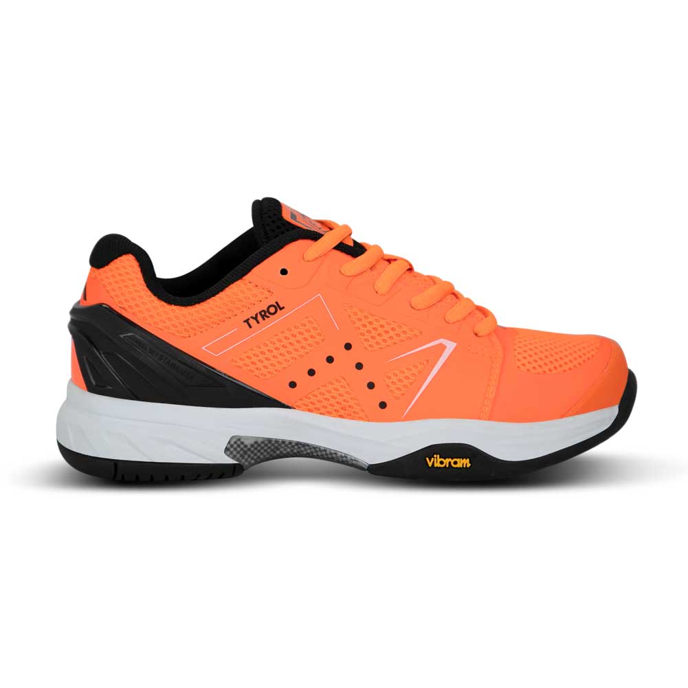 Tyrol Drive V Women's Pickleball Shoes - Lightweight & Supportive Court Shoes for Pickleball & Tennis (Orange/Black) - Perfect for Competitive Play & Casual Games