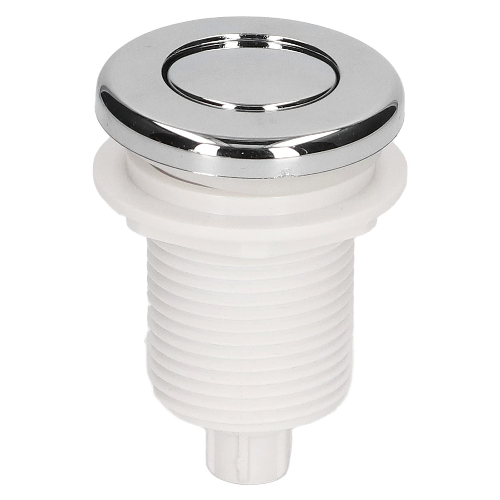 ASixxSix Garbage Disposal Air Switch Kit - 125V 32mm ABS Button Countertop Switch for Food Waste Disposer, Direct Plug Single Outlet - Perfect for Kitchen Sink, Massage Bathtub & Kids Toys (Easy Installation, Durable Replacement)