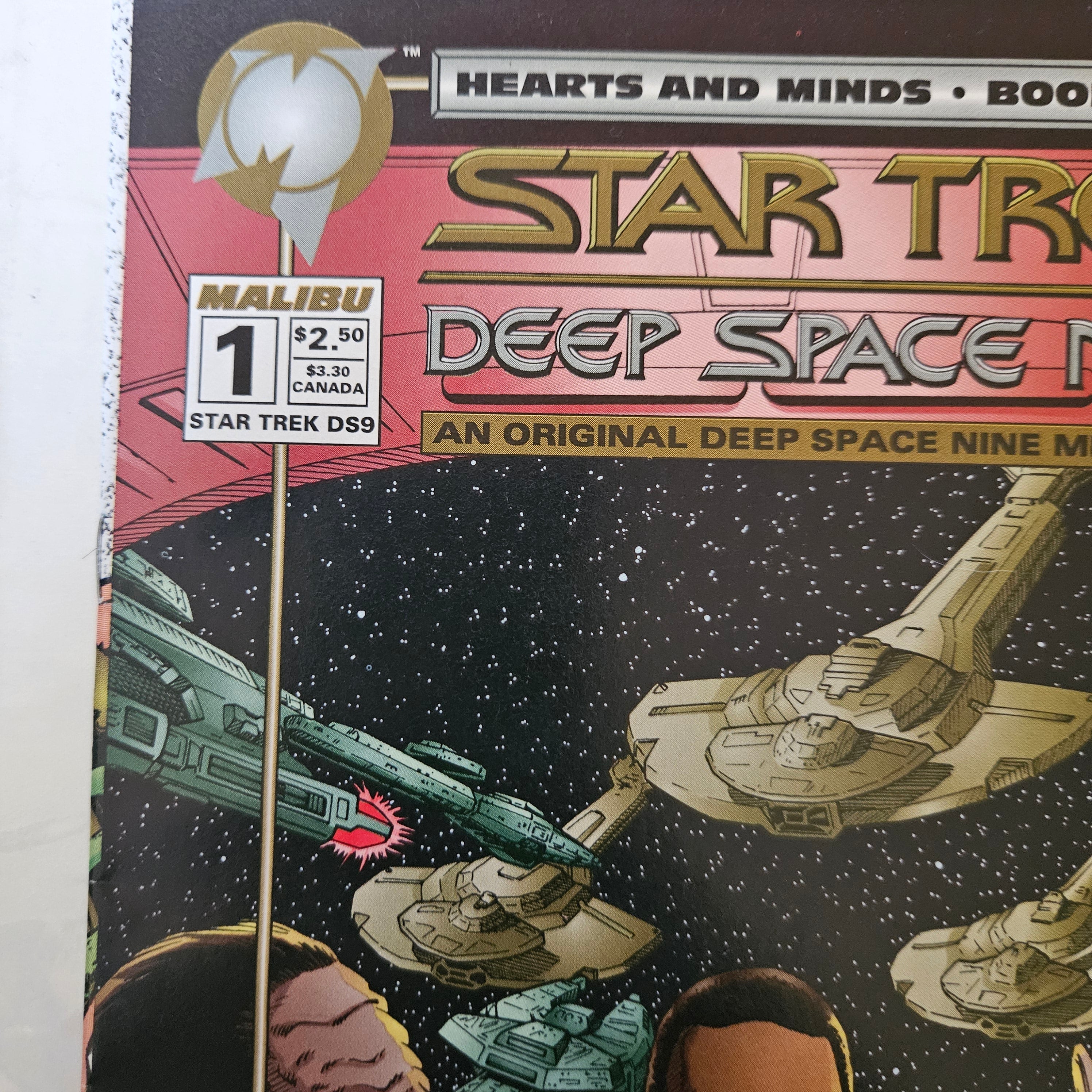 Star Trek: Deep Space Nine Comic Book #1 - Malibu Comics 1992 Edition | Collectible Sci-Fi Graphic Novel for Fans & Comic Enthusiasts | Perfect for Display, Gifts & Memorabilia Collections