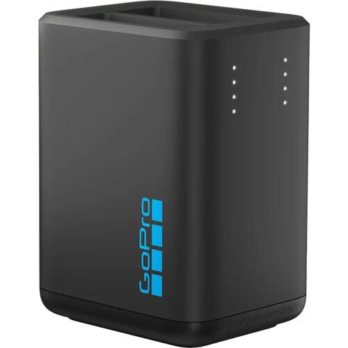 GoPro Dual Battery Charger for HERO13 Black - Fast Charging & Spare Battery Kit for Action Camera - Perfect for Travel, Vlogging & Outdoor Adventures