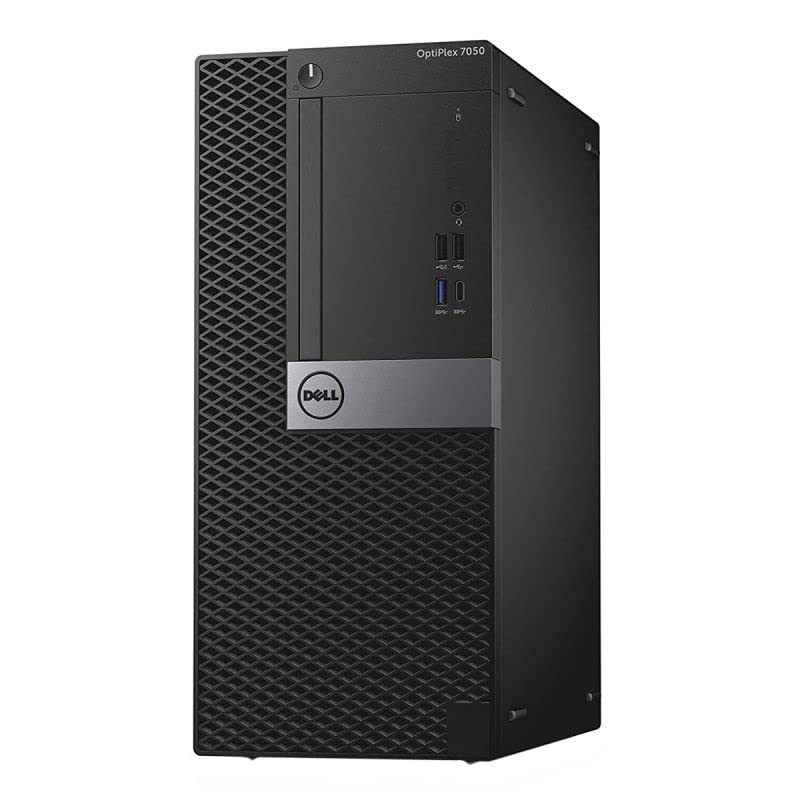 Refurbished Dell OptiPlex 7050 Tower Desktop PC - Intel Core i5-6500 Processor, 16GB RAM, 960GB SSD, HDMI, Windows 10 Pro (Renewed) - Ideal for Home Office, Business Workstations, Gaming & Everyday Computing Tasks
