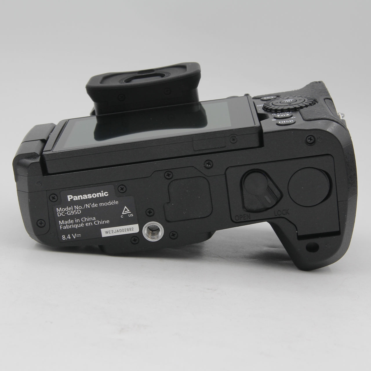 Open Box Panasonic Lumix G95 20.3MP 4K Mirrorless Camera with 12-60mm Lens - Perfect for Vlogging, Travel & Photography