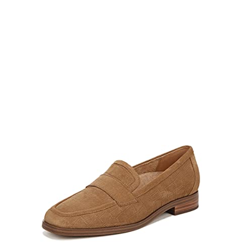 Tan Croco Suede