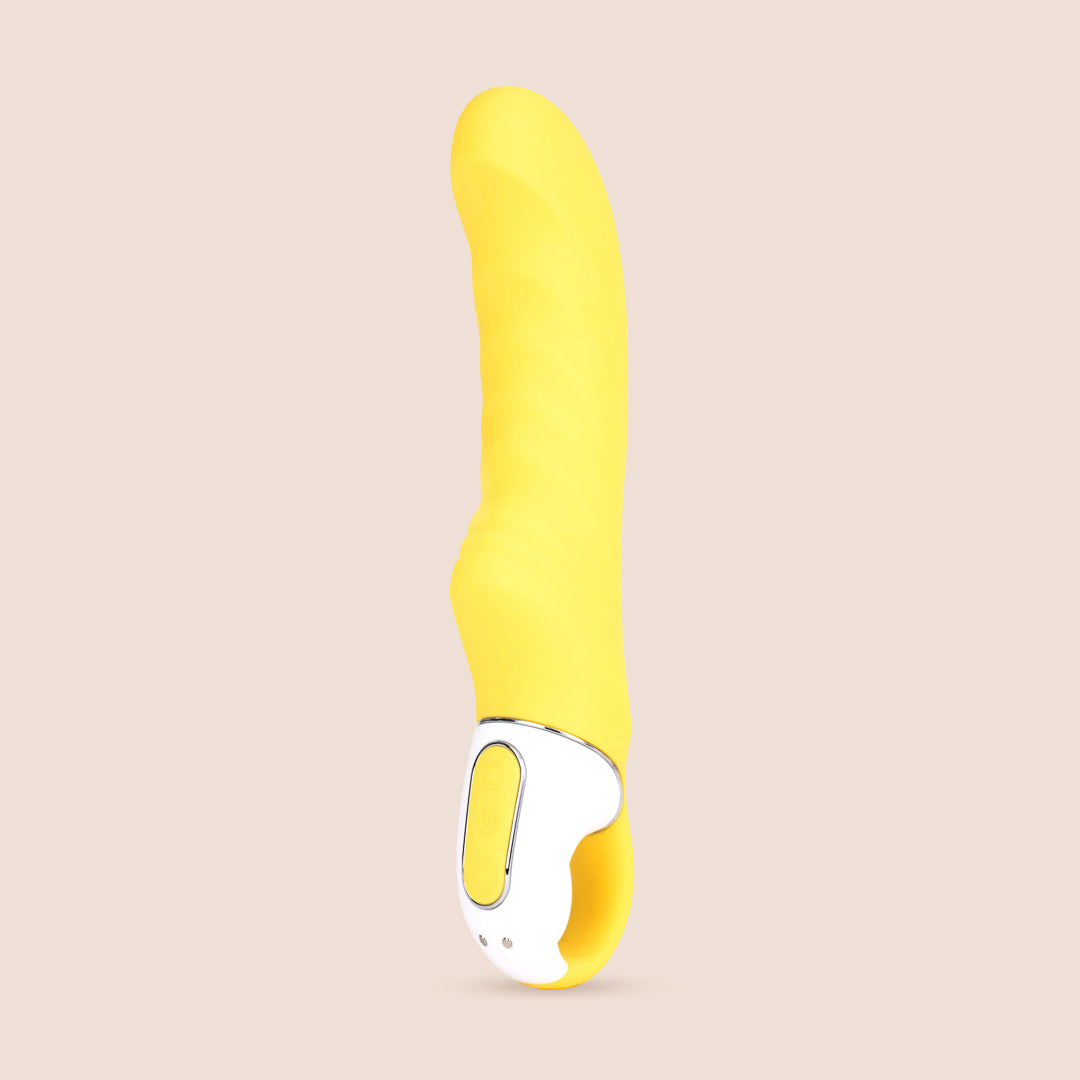 Satisfyer Yummy Sunshine Flexible Ribbed Shaft - Premium Adult Toy for Enhanced Pleasure | Perfect for Couples & Solo Play