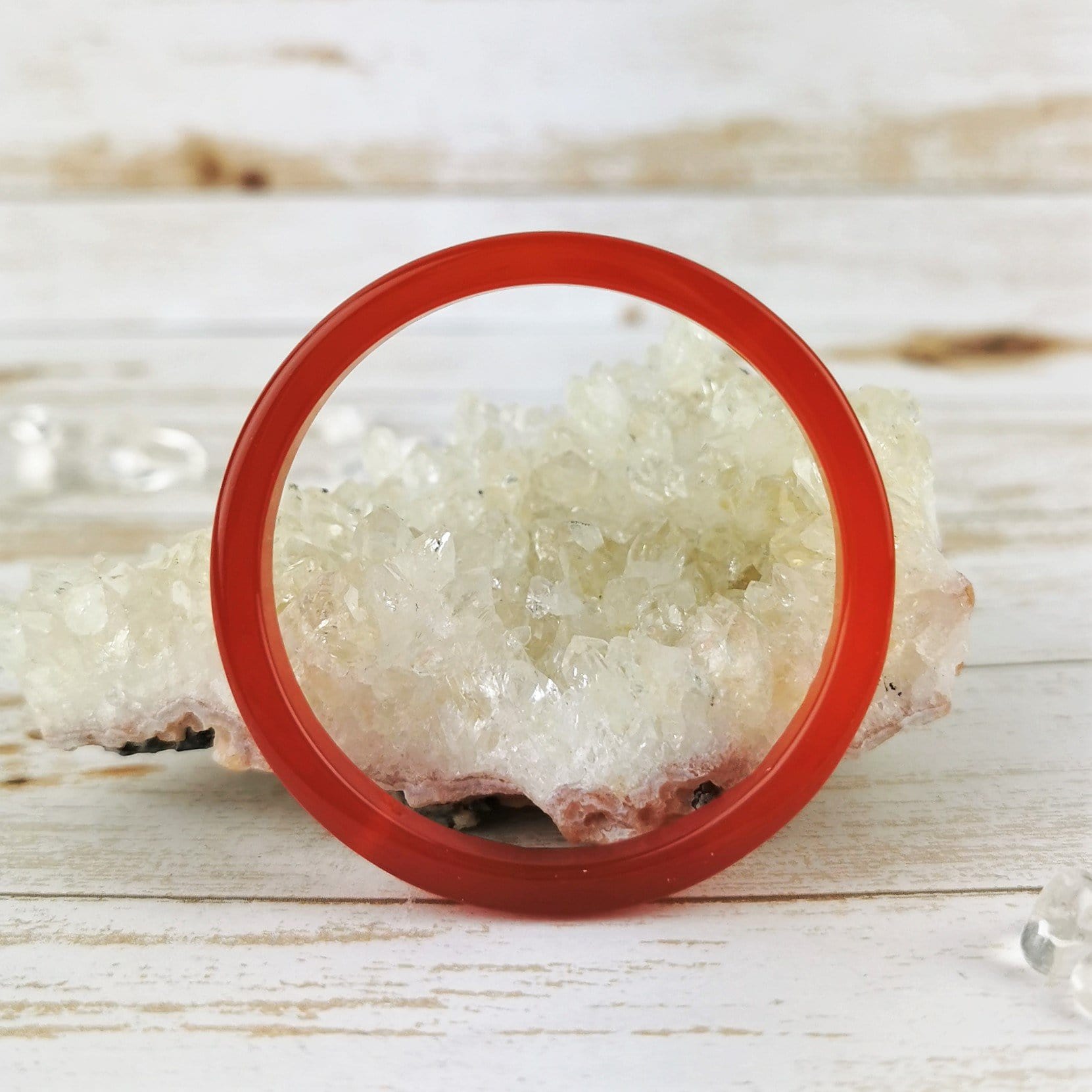 Natural Carnelian Gemstone Beads for Jewelry Making - 5mm Round Healing Stone Beads for Bracelets, Necklaces & DIY Crafts - Perfect for Meditation, Energy Healing & Spiritual Gifts
